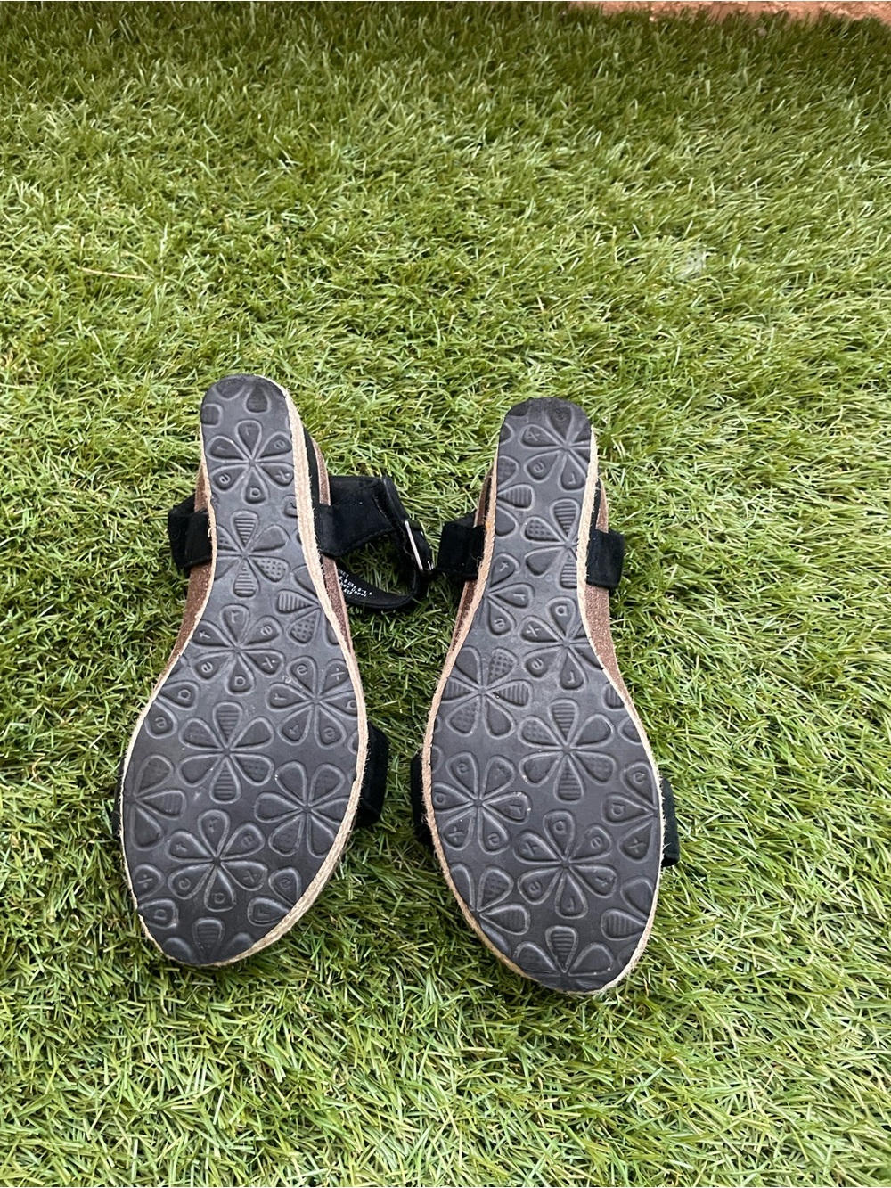Aetrex Sydney Quarter Strap Espadrille Wedge - Picture 6 of 7